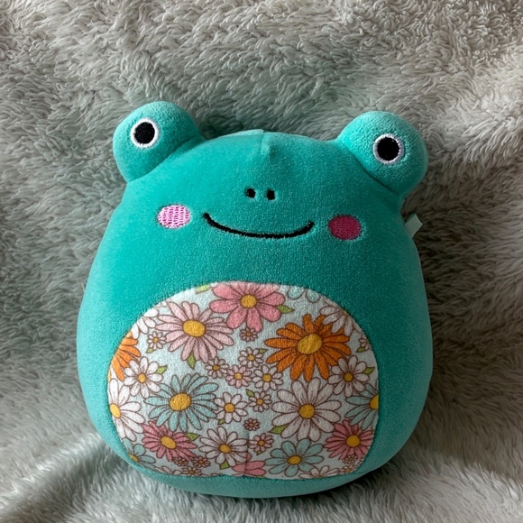 Squishmallows Robert Frog Plush 5” 🌸 No Tag | Floral Belly | Kawaii Mini - Picture 2 of 6